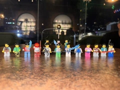 Equipo representado en Lego