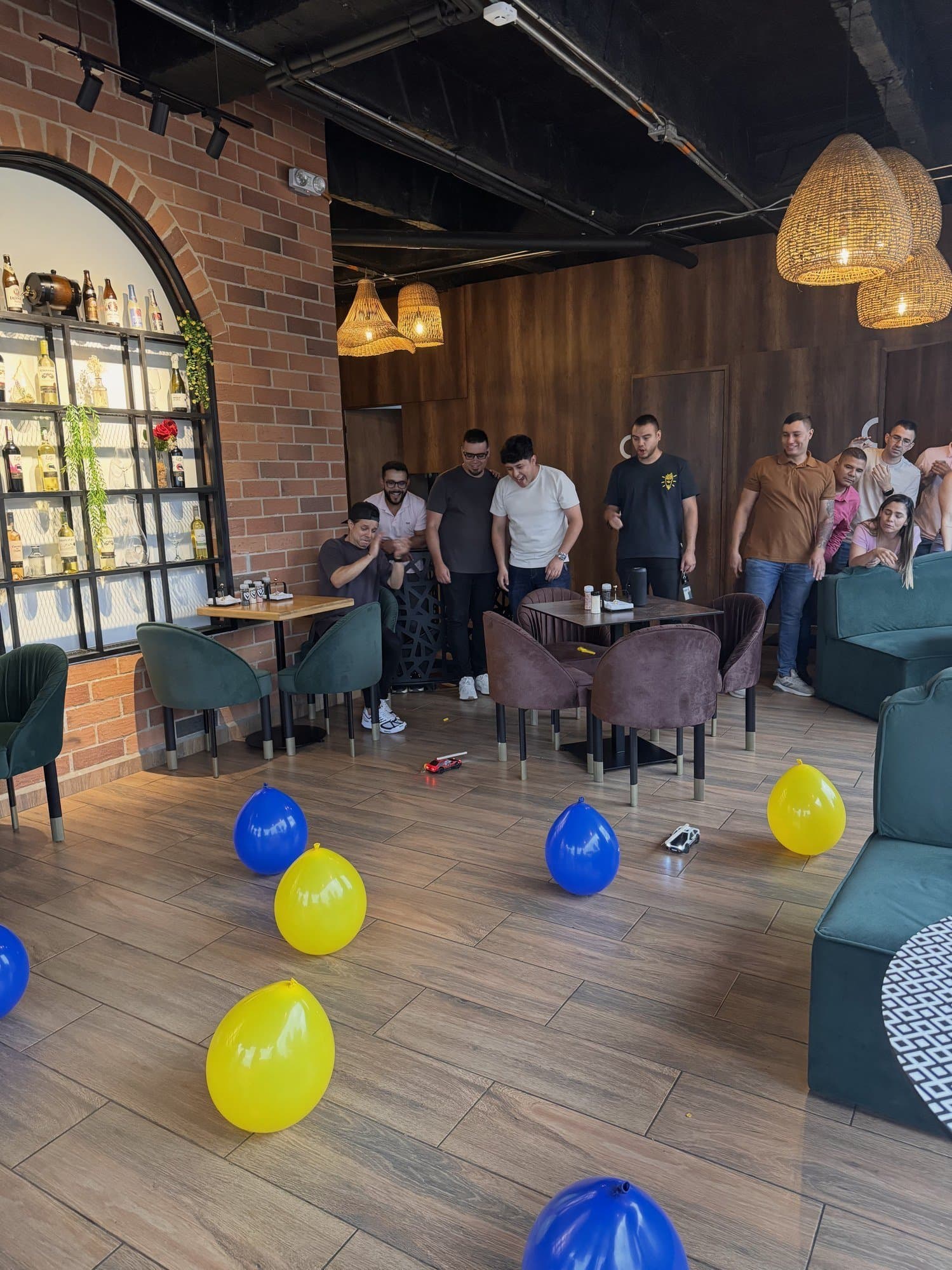 Dinámica con globos