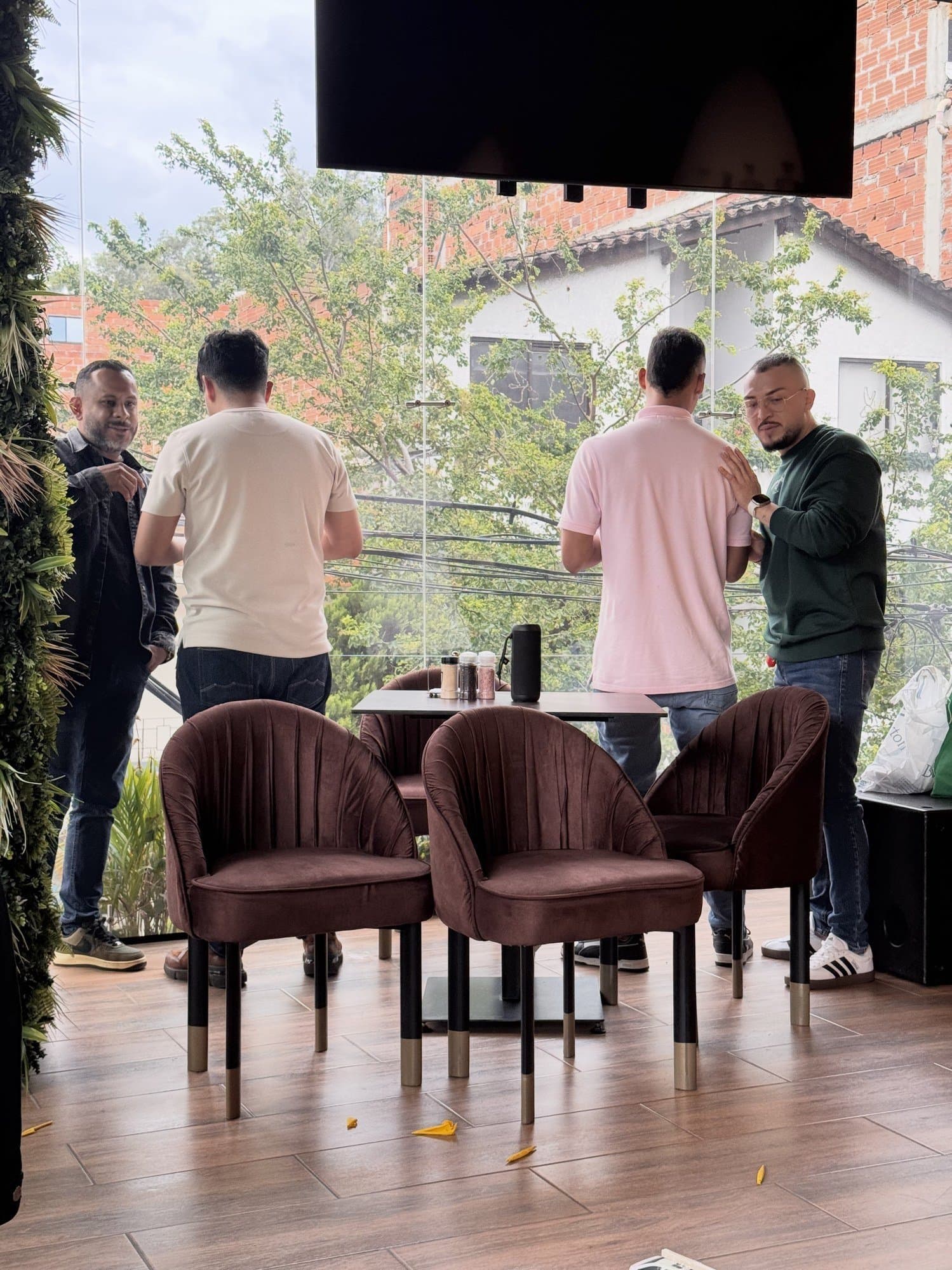 Equipo en pausa activa